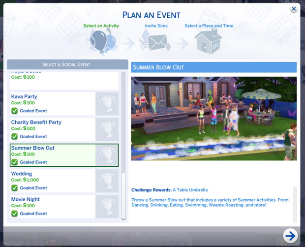 Summer Blow Out event at Kiara’s Sims 4 Blog