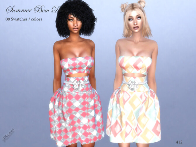 Summer Bow Dress by pizazz at TSR