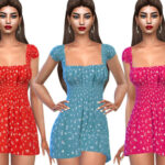 Summer Colorful Dresses by Saliwa at TSR