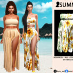 Summer Dress by Beto_ae0 at TSR