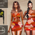 Summer Set Blouse by Camuflaje at TSR