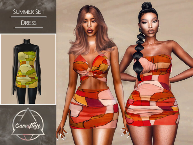 Summer Set Dress by Camuflaje at TSR