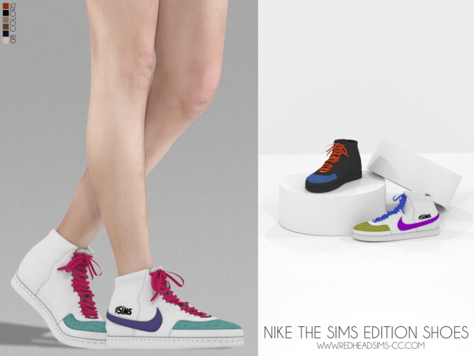 THE SIMS EDITION SHOES at REDHEADSIM