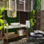 TIGER bathroom by dasie2 at TSR