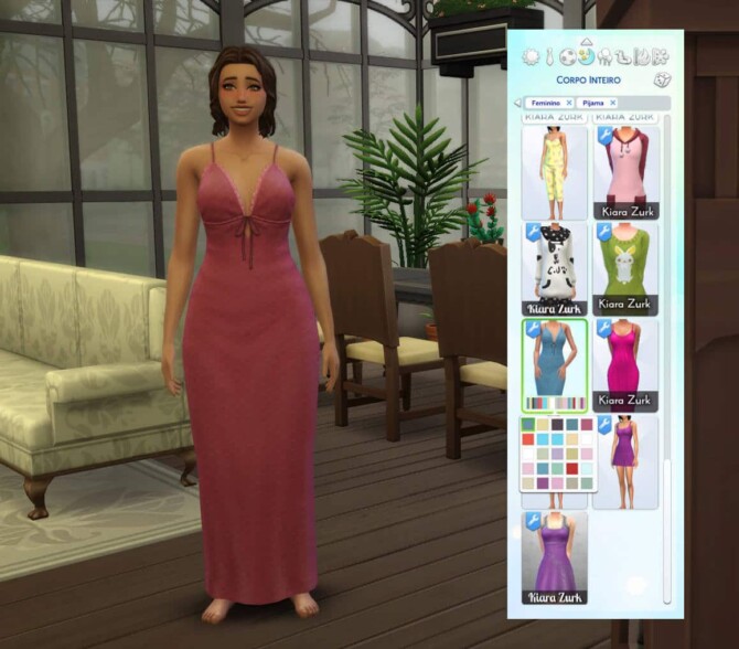 TS3 Romantic Night Dress Conversion at My Stuff Origin