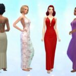 TS3 Romantic Night Dress Conversion at My Stuff Origin