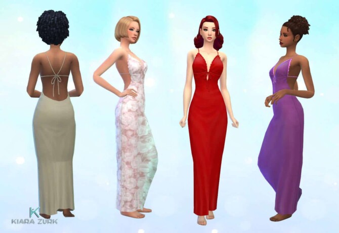 TS3 Romantic Night Dress Conversion at My Stuff Origin