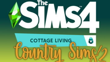 TS4 Cottage Living Sims Part 2 at Miss Ruby Bird