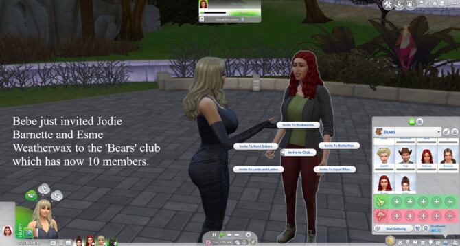 TS4 GT Club Limits Removed by o19 at Mod The Sims 4