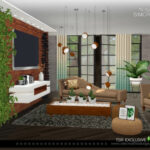 TV Corner living room by SIMcredible at TSR