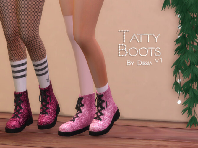 Tatty Boots v1 by Dissia at TSR