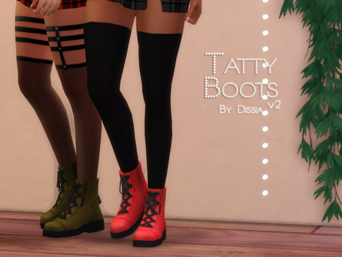 Tatty Boots v2 by Dissia at TSR