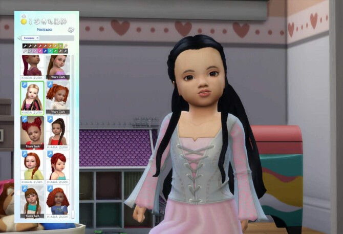 Tauriel Hairstyle for Toddlers at My Stuff Origin