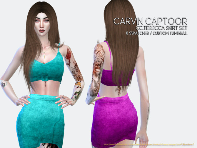 Terecca Skirt Set R by carvin captoor at TSR