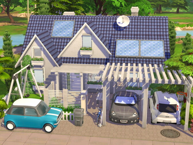 Tiny House for 8 Sims by Flubs79 at TSR