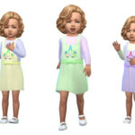 Toddler Dress 0515 by ErinAOK at TSR