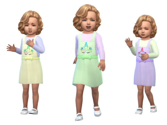 Toddler Dress 0515 by ErinAOK at TSR