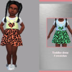 Toddler Dress Dara by LYLLYAN at TSR