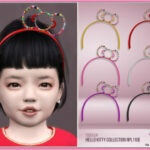 Toddler Headband Kitty Collection RPL110E by RobertaPLobo at TSR