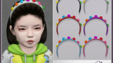 Toddler Headband RPL109 by RobertaPLobo at TSR