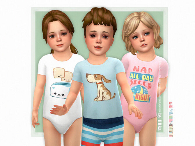 Toddler Onesie 17 by lillka at TSR