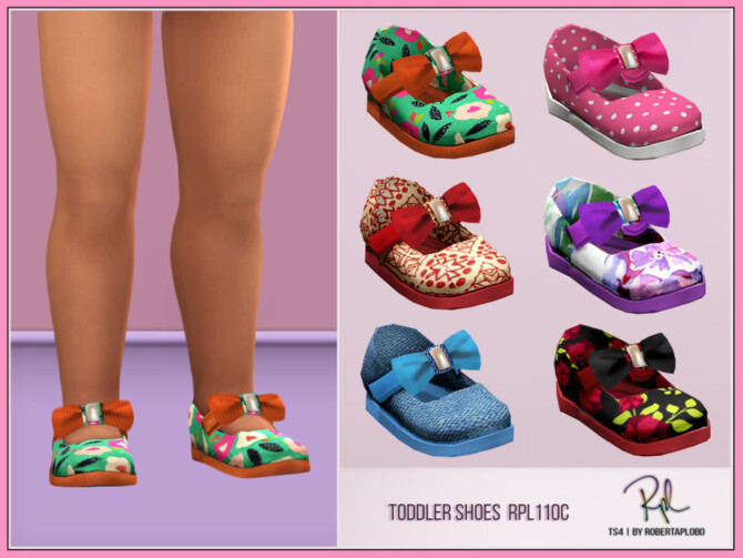 Toddler Shoes Kitty Collection RPL110C by RobertaPLobo at TSR