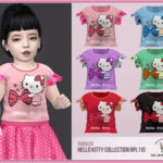 Toddler Top Kitty Collection RPL110 by RobertaPLobo at TSR