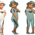 Toddler outfit at Louisa Creations4Sims