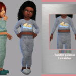 Toddler pajamas Joice by LYLLYAN at TSR