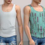 Tommy tank top by Belaloallure at TSR