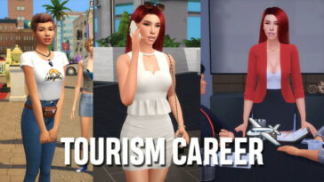 Tourism Career by jheyjuneice at Mod The Sims 4