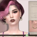 Troja Earrings by PlayersWonderland at TSR