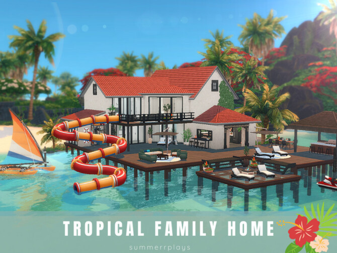 Tropical Family Home by Summerr Plays at TSR