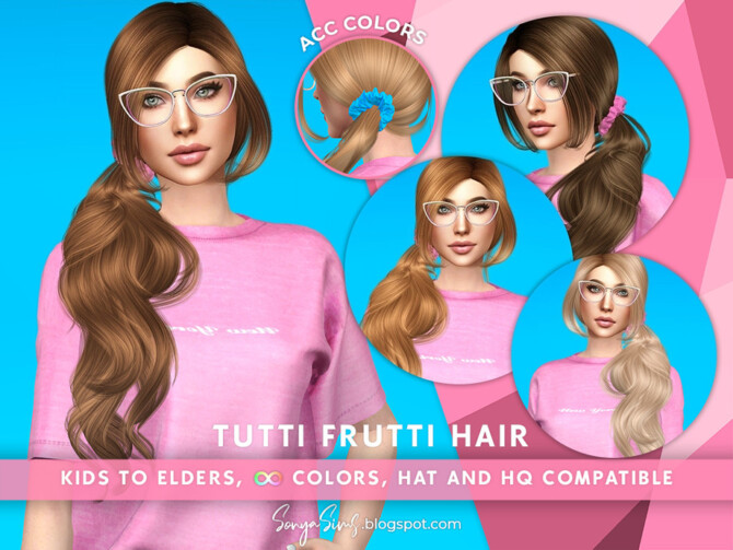 Tutti Frutti ACC COLORS by SonyaSimsCC at TSR