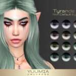 Tyrande Non Default Eyes at Yuumia Universe CC