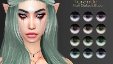 Tyrande Non Default Eyes at Yuumia Universe CC