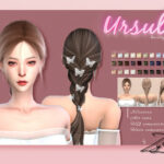 Ursula hairstyle by Zy at TSR