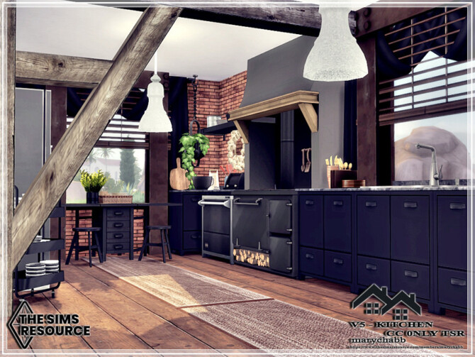 V5 Kitchen with Dining Room by marychabb at TSR