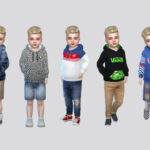 VANS Board Hoodies Toddler (B) by McLayneSims at TSR