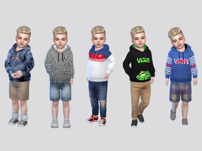 VANS Board Hoodies Toddler (B) by McLayneSims at TSR