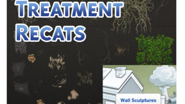 Vampires Wall Treatment Recats by Menaceman44 at Mod The Sims 4