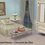 Vanessa Bedroom Vitasims Conversion by Clara at All 4 Sims