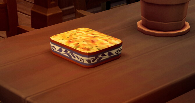 Vegetarian Lasagne Custom Recipe at Mod The Sims 4