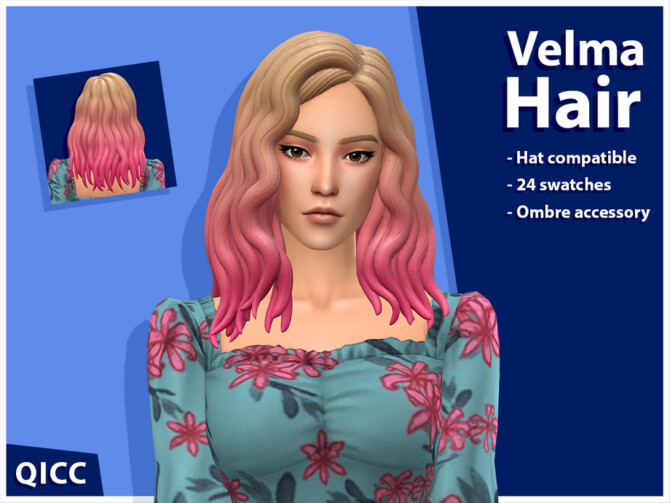 Velma Hair Set by qicc at TSR