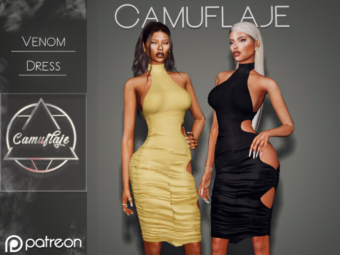 Venom Dress by Camuflaje at TSR