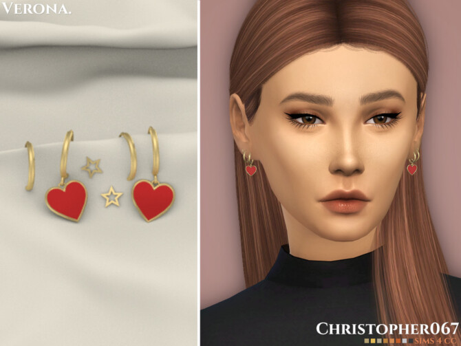 Verona Earrings by Christopher067 at TSR