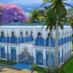 Villa Rabat – Moroccan Style Home by DominoPunkyHeart at Mod The Sims 4