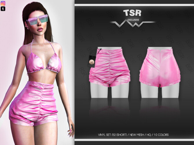 Vinyl SET 132 (SHORTS) BD480 by busra-tr at TSR