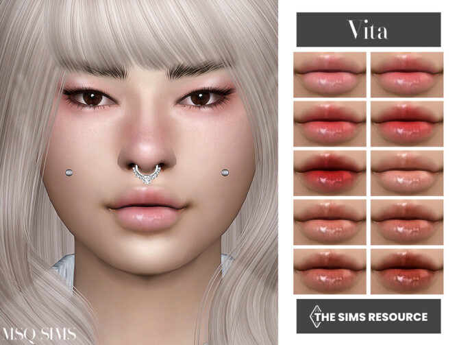 Vita Lipstick by MSQSIMS at TSR