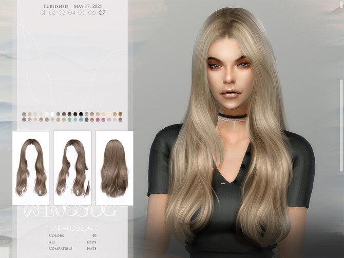 WINGS-TO0514 hair by wingssims at TSR